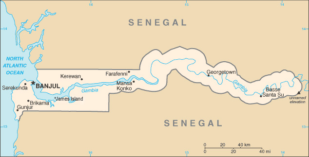 Gambiakarte
