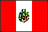 Flagge von Peru