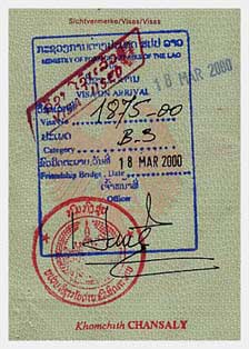 Laos Visa