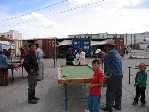 Mongolian market