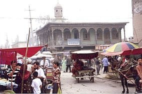 Straße in Yarkand